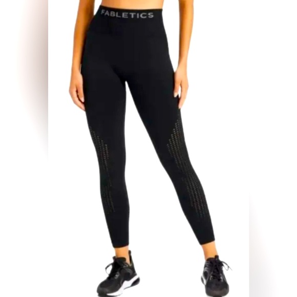Fabletics Pants - FABLETICS Black Track Pants